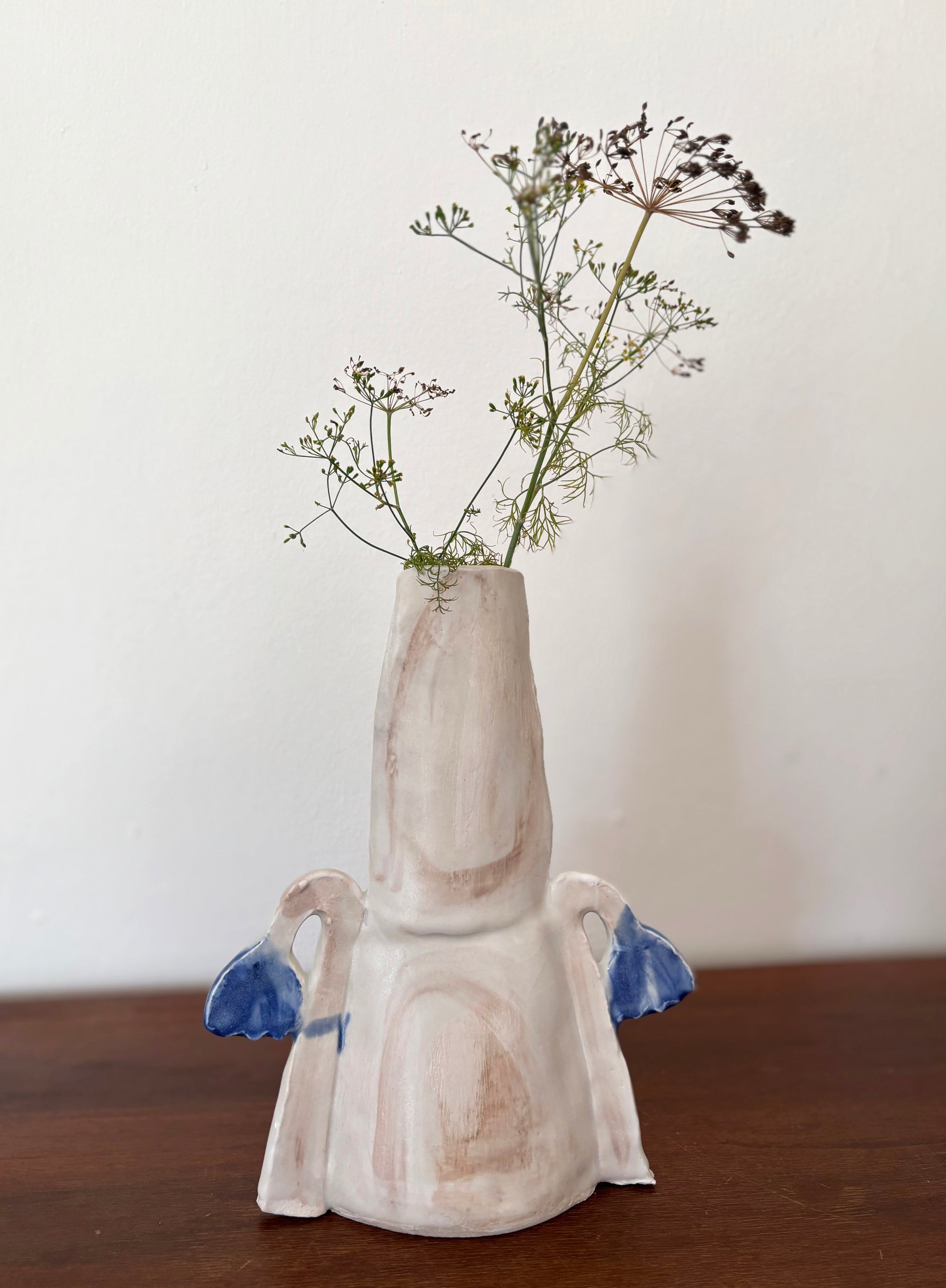 Two bluebells - vase
