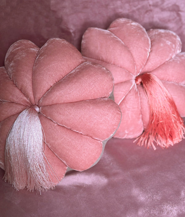 FULL BLOOM, PEACH- CORAL TASSEL OR PALE PINK