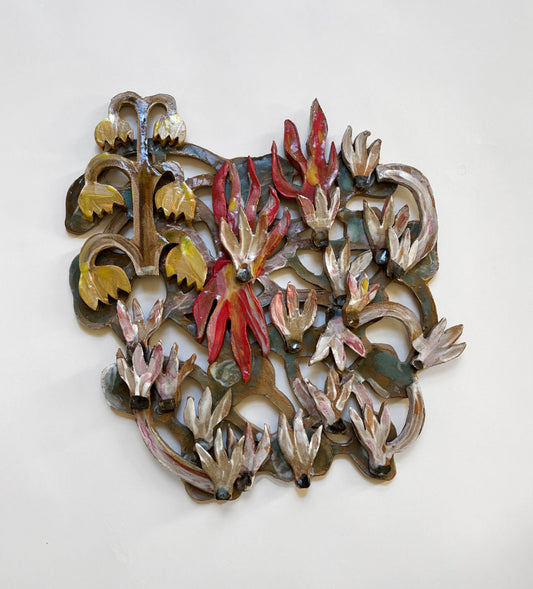 My Garden is on fire! Wall piece