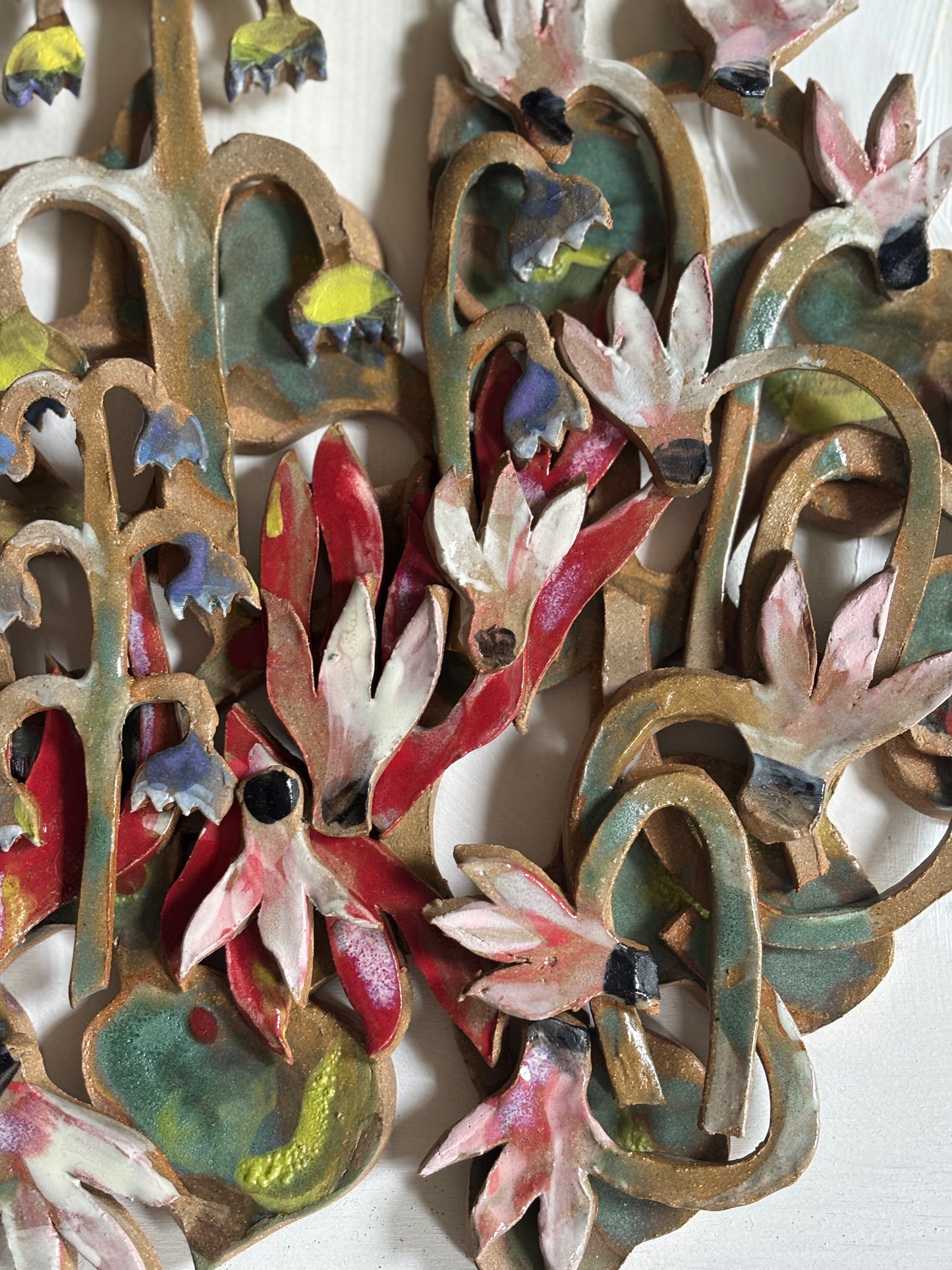 My Garden is on fire! Wall relief