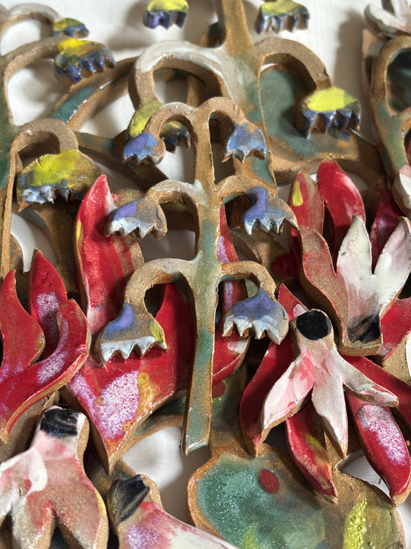 My Garden is on fire! Wall relief