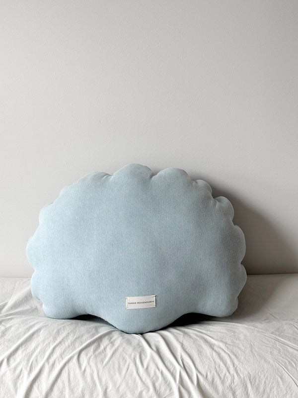 Large denim shell pillow N.5