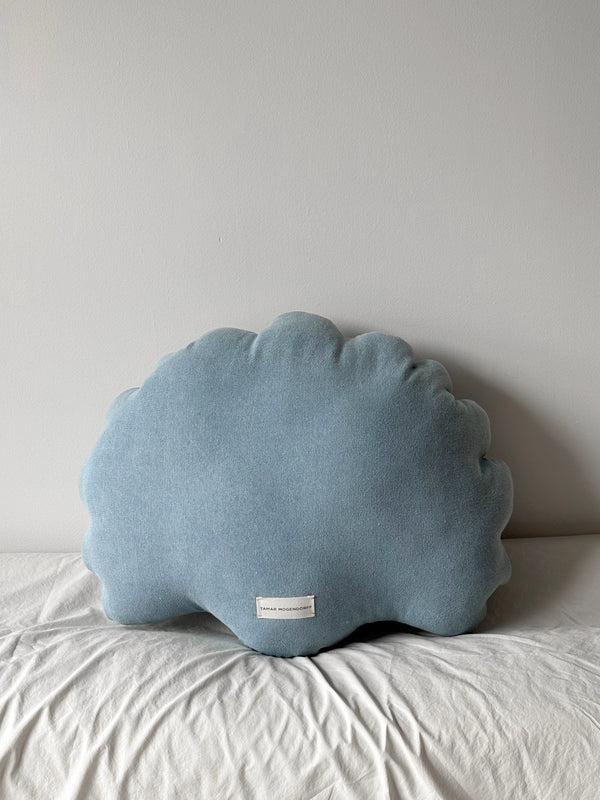 Large denim shell pillow N.3