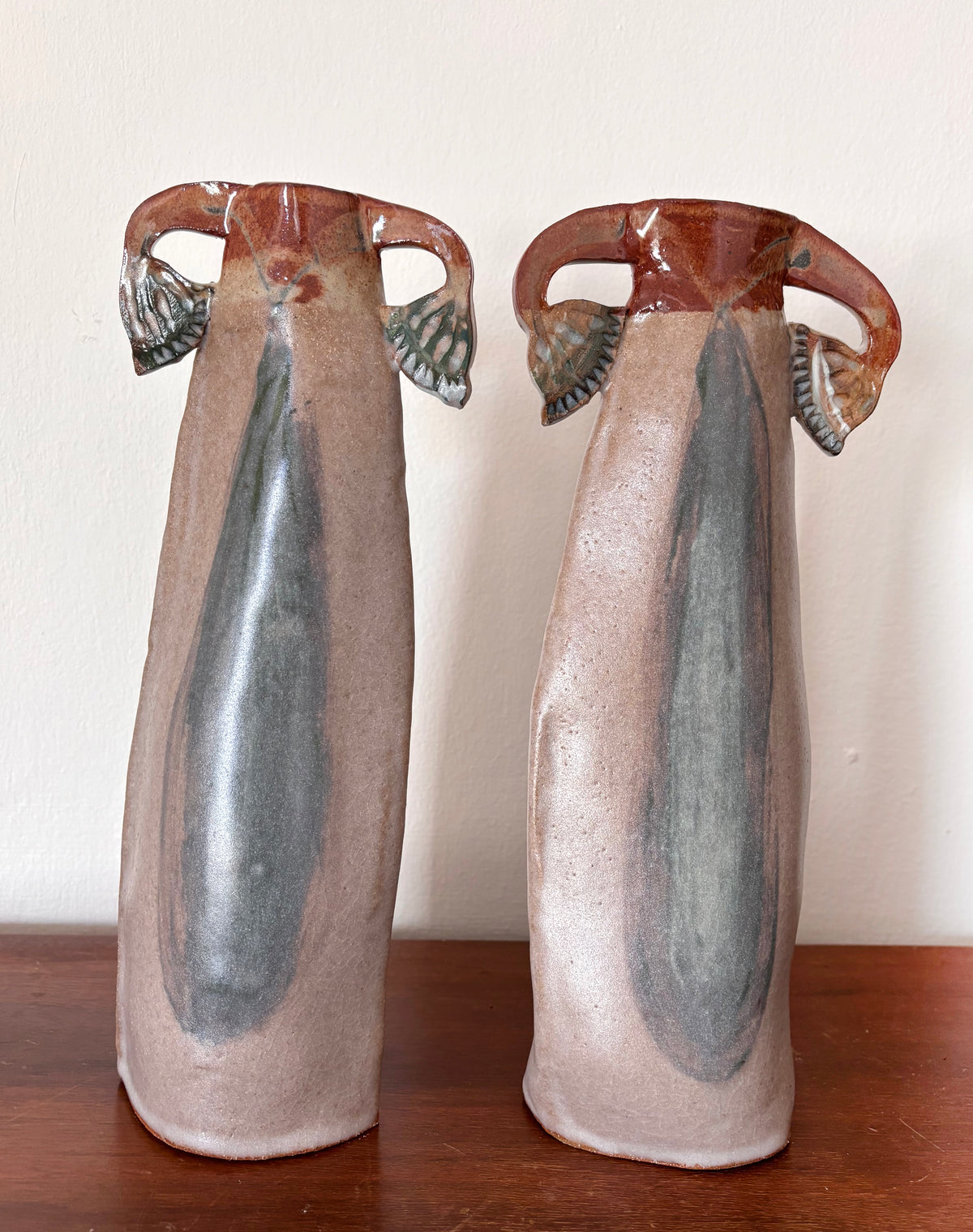 papyrus - Candle holder pair