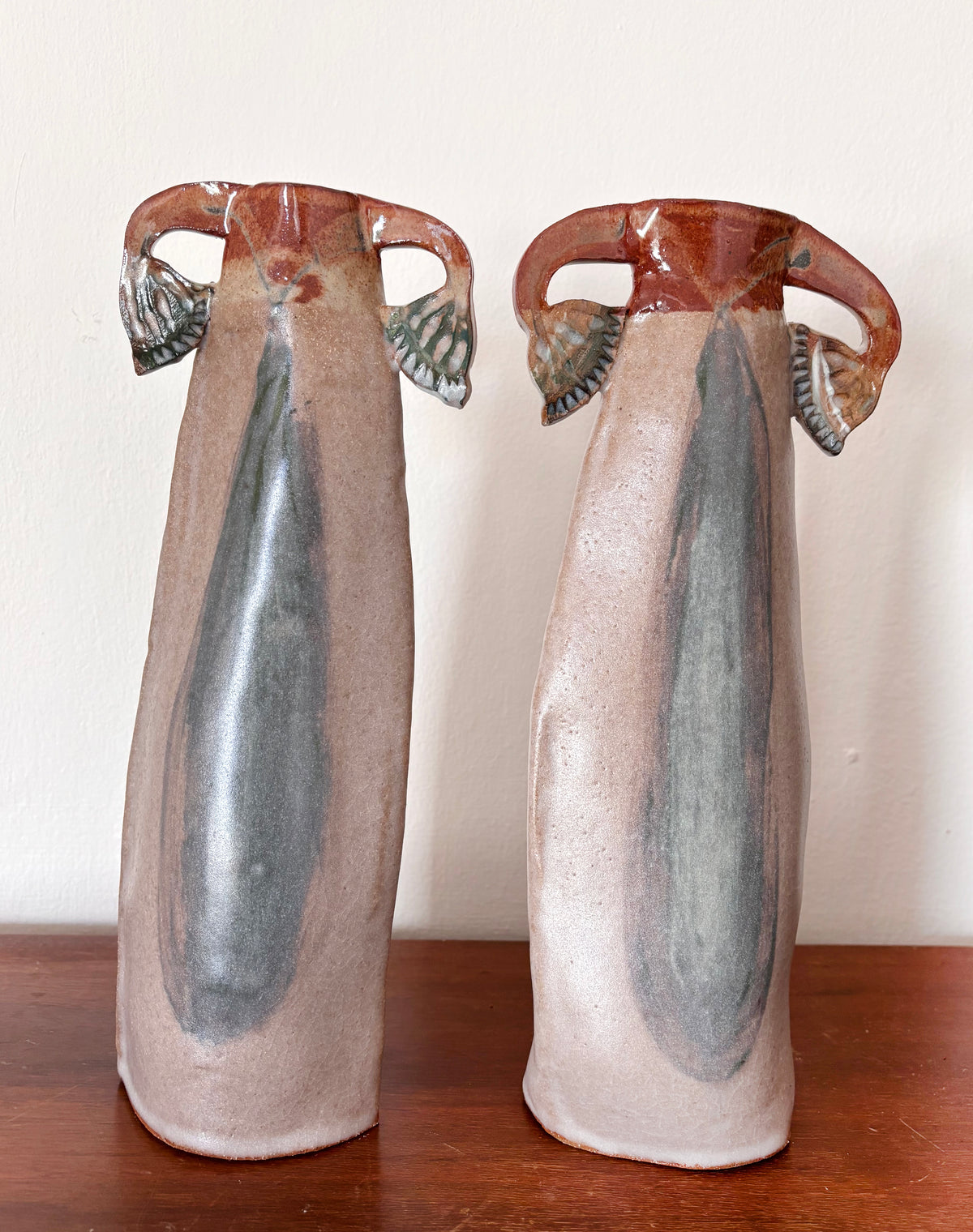 papyrus - Candle holder pair