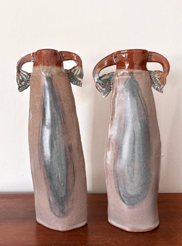 papyrus - Candle holder pair