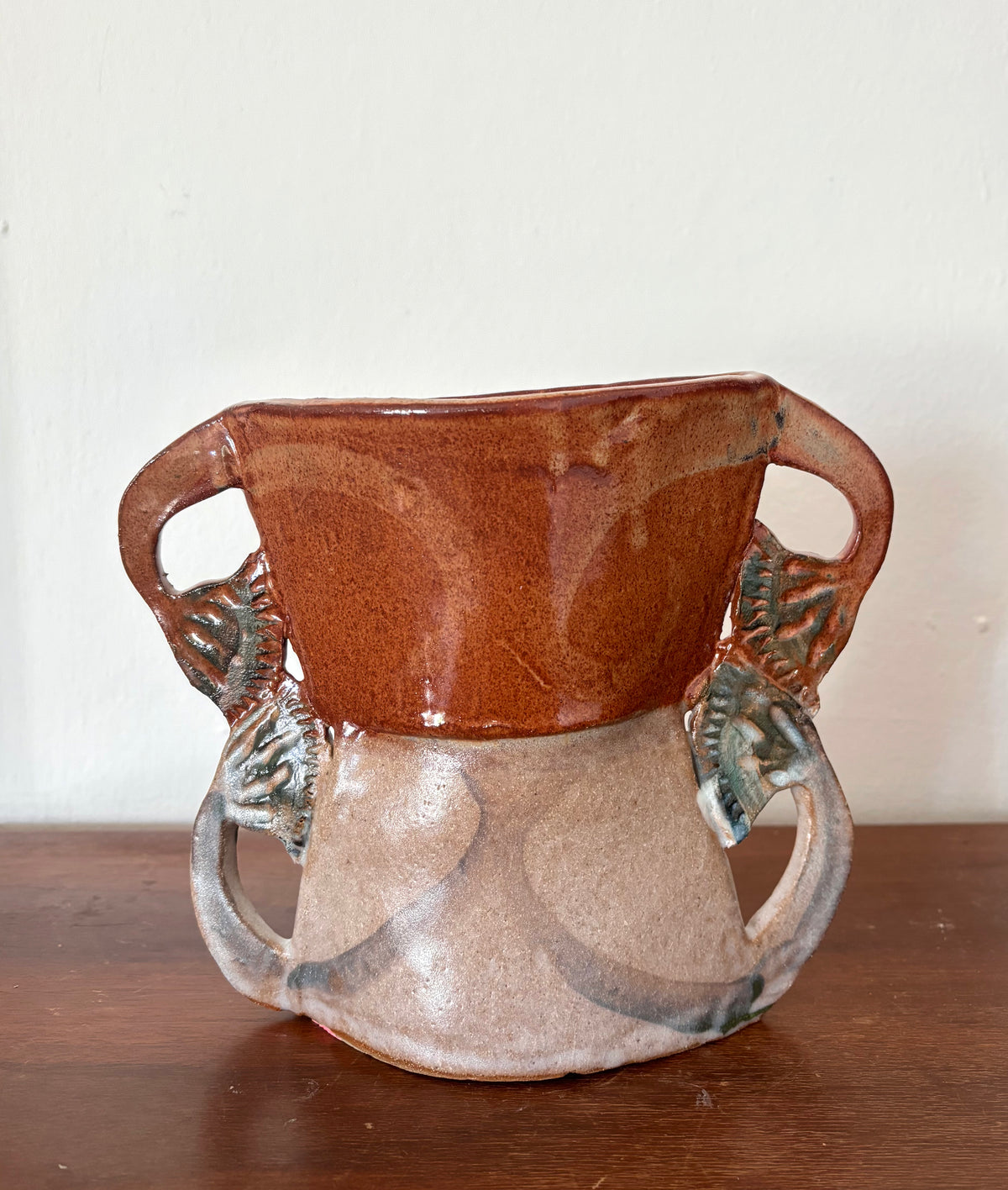 Four  papyrus vase