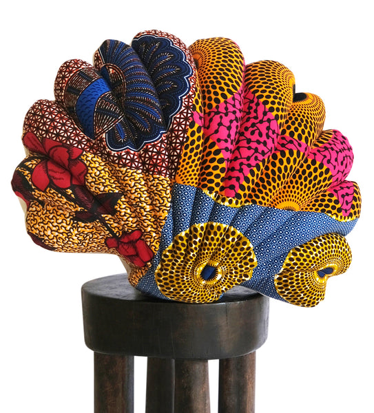 Mix patterns Shell pillow #5