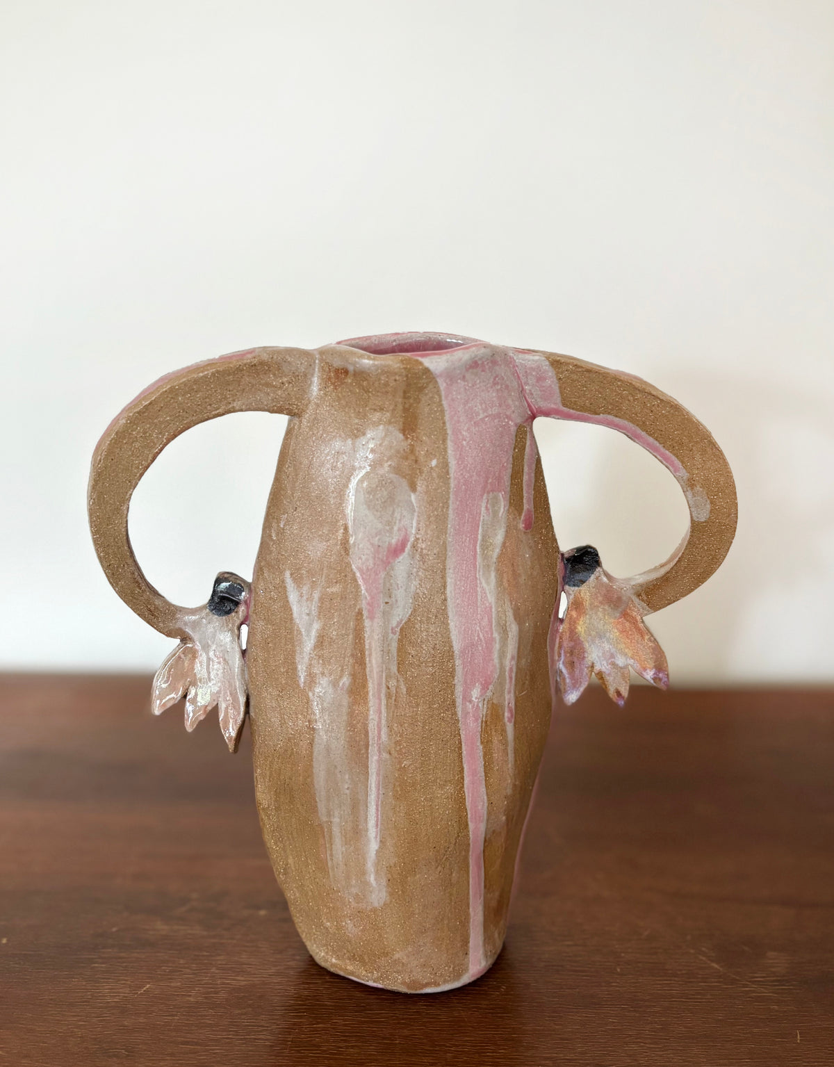 Pink cyclamens - vases