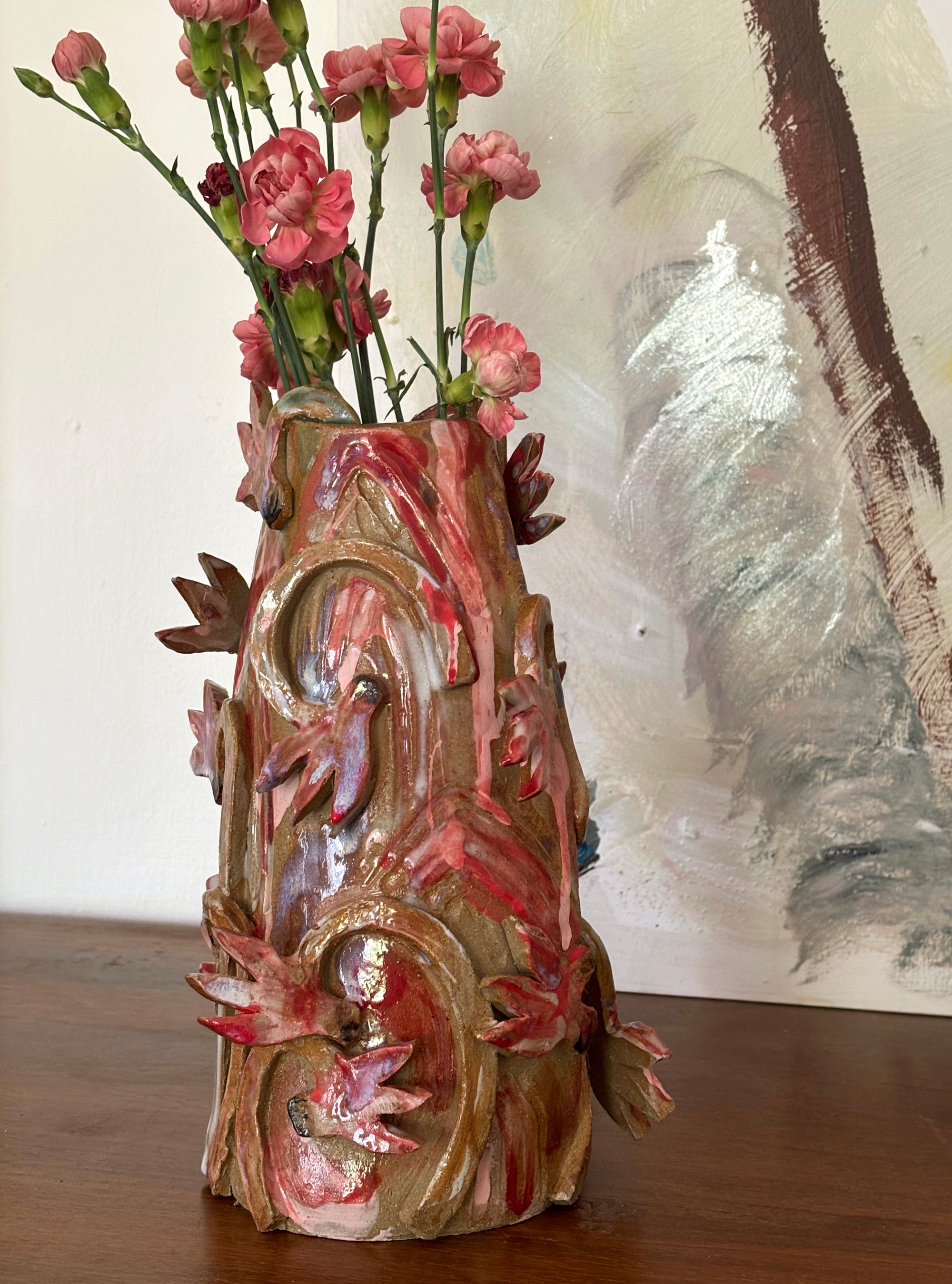 Cyclamens in the wild - Vase 4