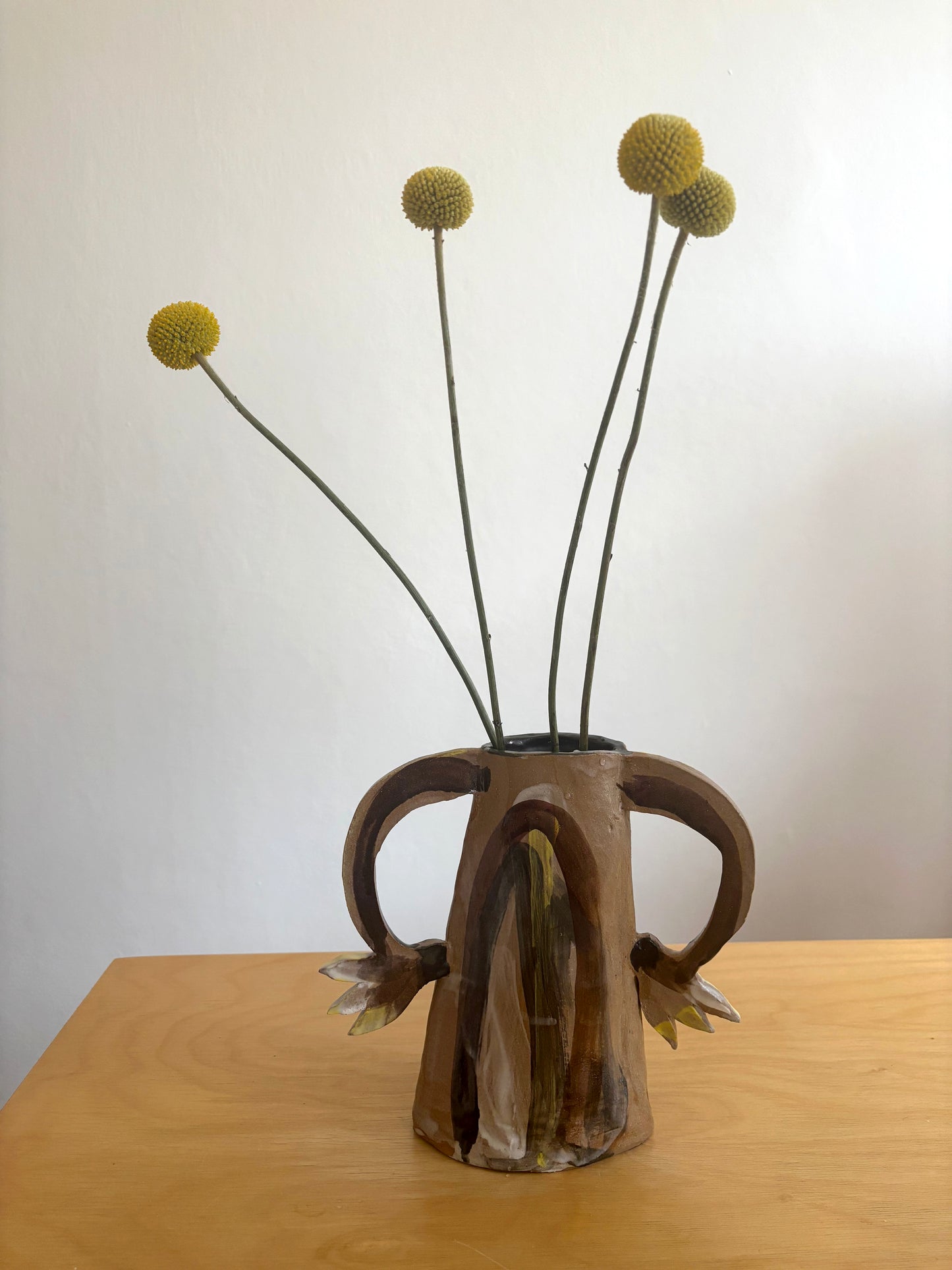 Two cyclamens on top of the mountain - vase