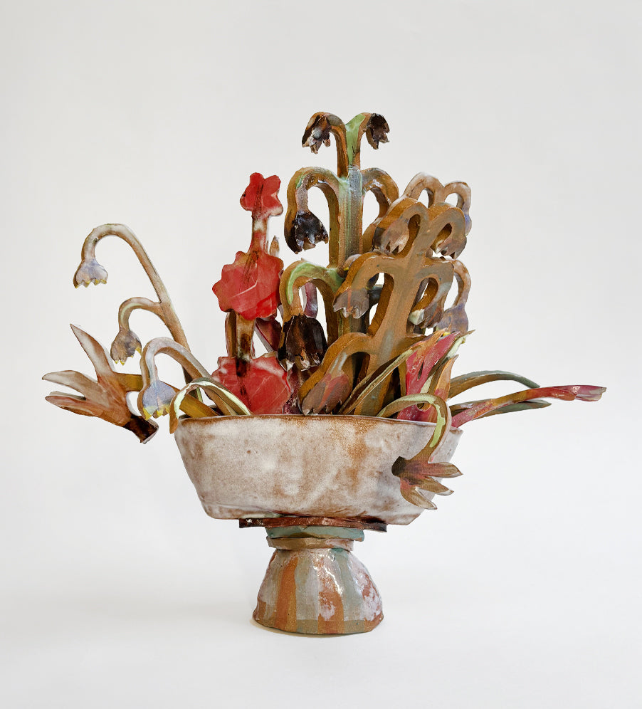 Spring flower arrangement
