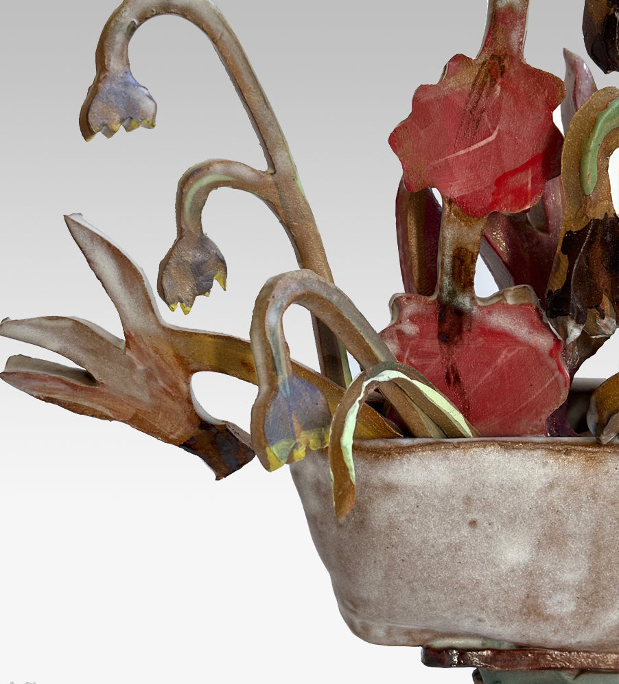 Spring flower arrangement