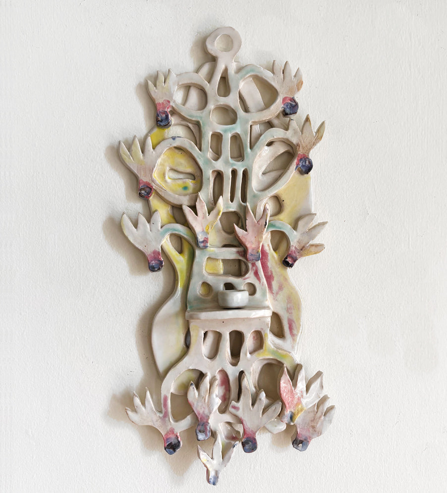 Cyclamens Gazebo Wall piece