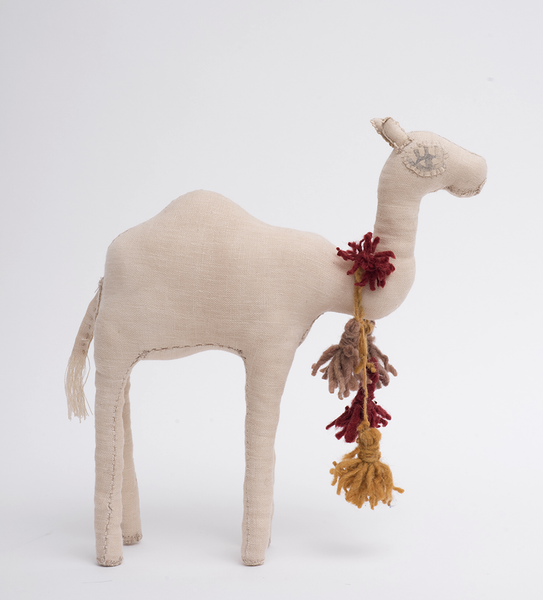Family Of 3 Camels with Wool tassels
