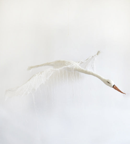 Flying White Bird